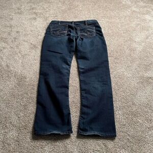 SILVER JEANS "SUKI STRAIGHT" RHINESTONE DENIM